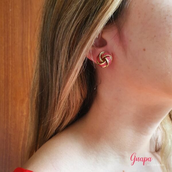 Aretes Botón