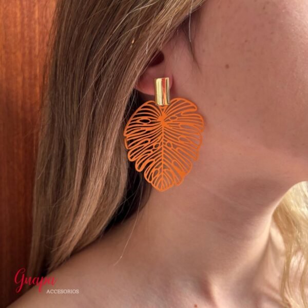 Aretes Hoja