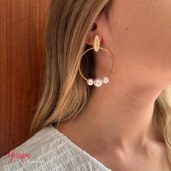 Aretes Perlas