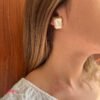 Aretes Goldfilled & Perla Sintética