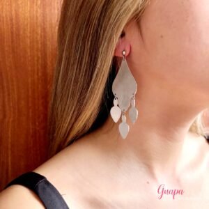 Aretes Acero Mate