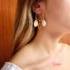 Aretes Acero Conchitas