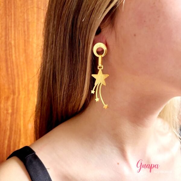 Aretes Acero Estrella