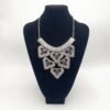 Collar Metálico Plateado