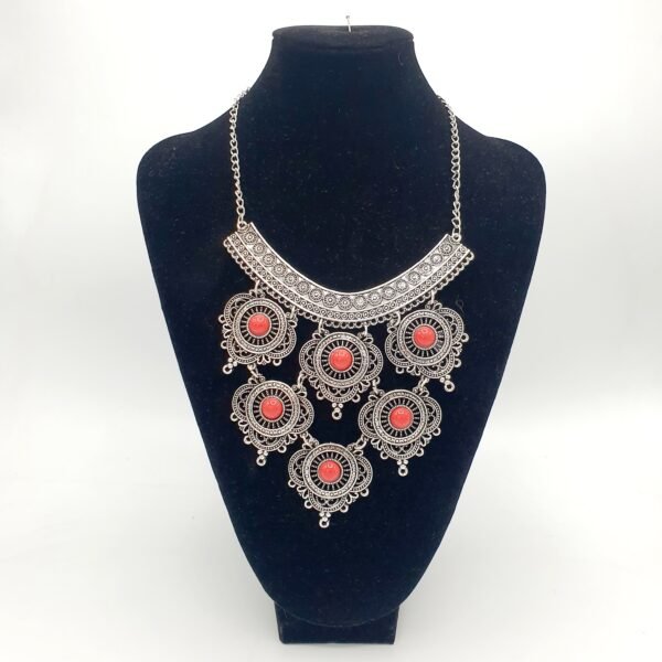 Collar Metálico Plateado