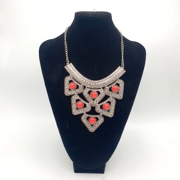 Collar Metálico Plateado