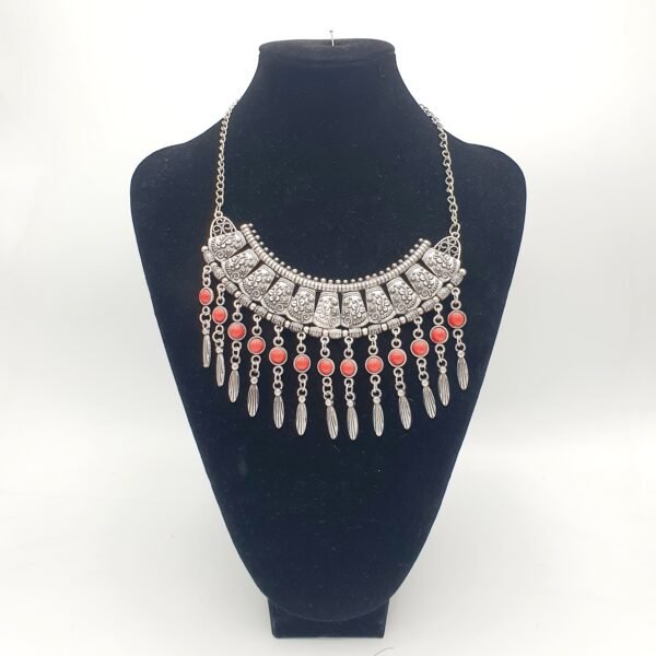 Collar Metálico Plateado