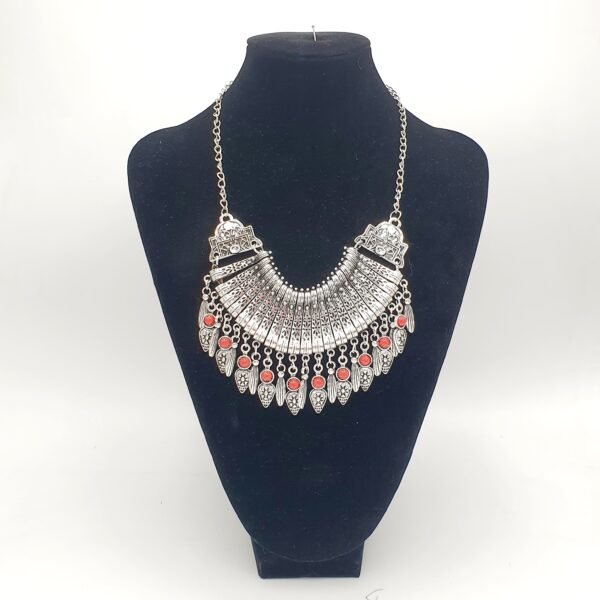 Collar Metálico Plateado