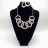 Collar Metálico Plateado