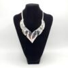 Collar Metálico Plateado