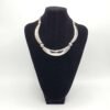 Collar Metálico Plateado