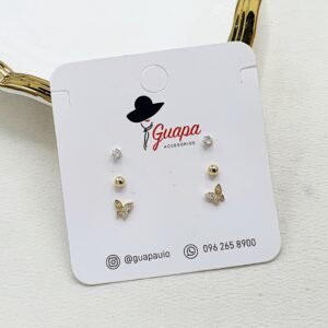 Aretes Goldfilled Set