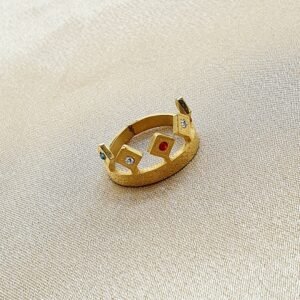 Anillo Acero Corona