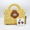 Cartera Tipo Mimbre