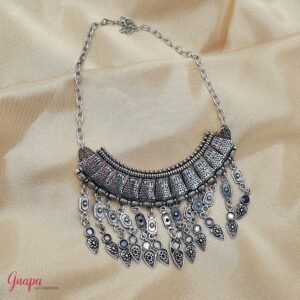 Collar Metálico Plateado