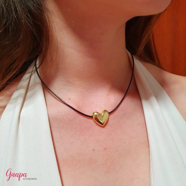 Gargantilla Corazón Goldfilled