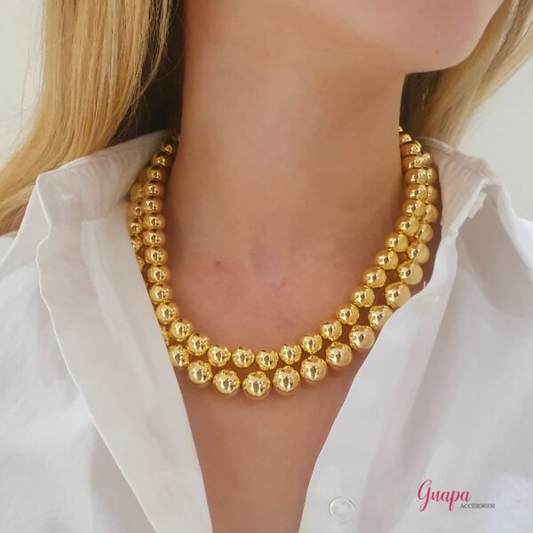Collar Balines Goldfilled