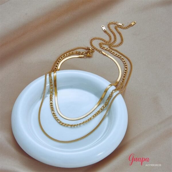 Collar Acero 3 en 1