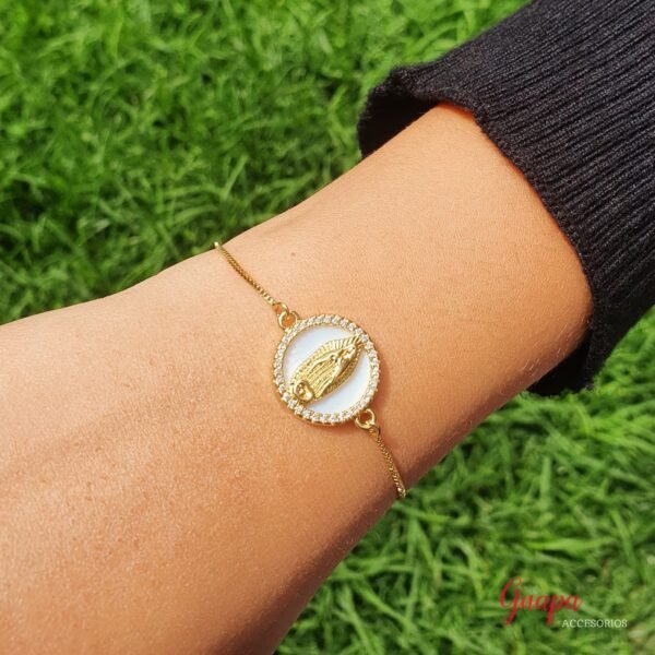 Manilla Goldfilled Virgen Guadalupe