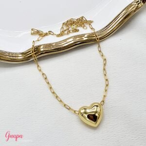 Cadena Goldfilled Corazón