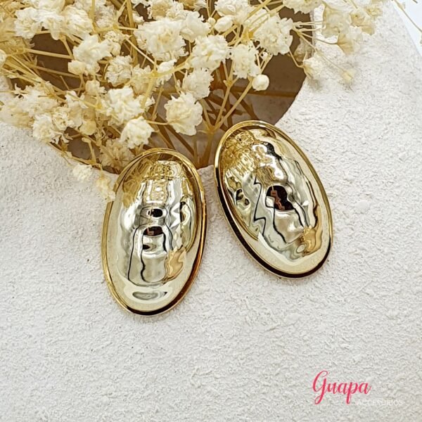 Aretes Acero Botón