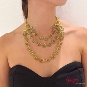 Collar Metálico Dorado