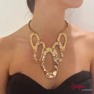 Collar Metálico Dorado