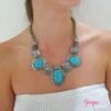 Collar Metálico Plateado