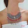 Collar Metálico Plateado