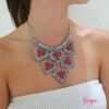 Collar Metálico Plateado