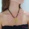 Collar Acero Animal Print
