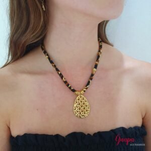 Collar Acero Animal Print