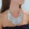 Collar Metálico Plateado