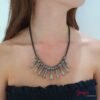Collar Metálico Plateado