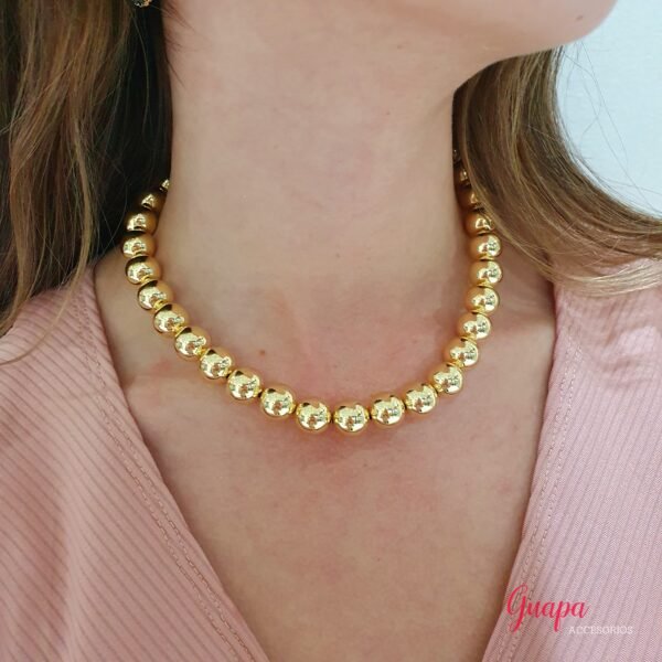Collar Balines Goldfilled