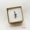 Anillo Acero Cruz