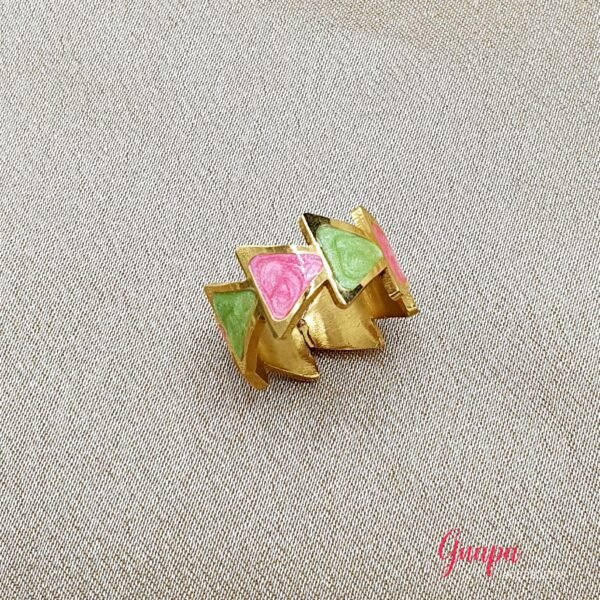 Anillo Acero Multicolor