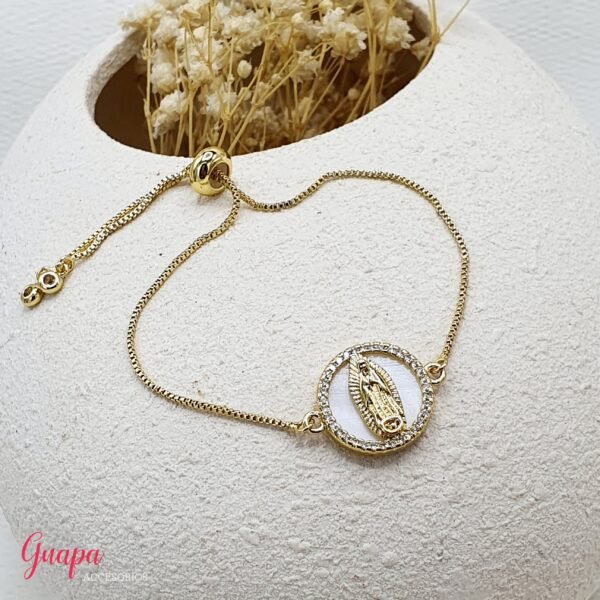 Manilla Goldfilled Virgen Guadalupe