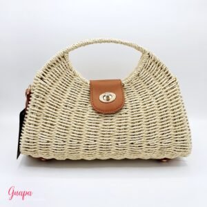 Cartera Tipo Mimbre