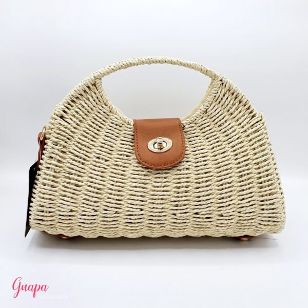 Cartera Tipo Mimbre