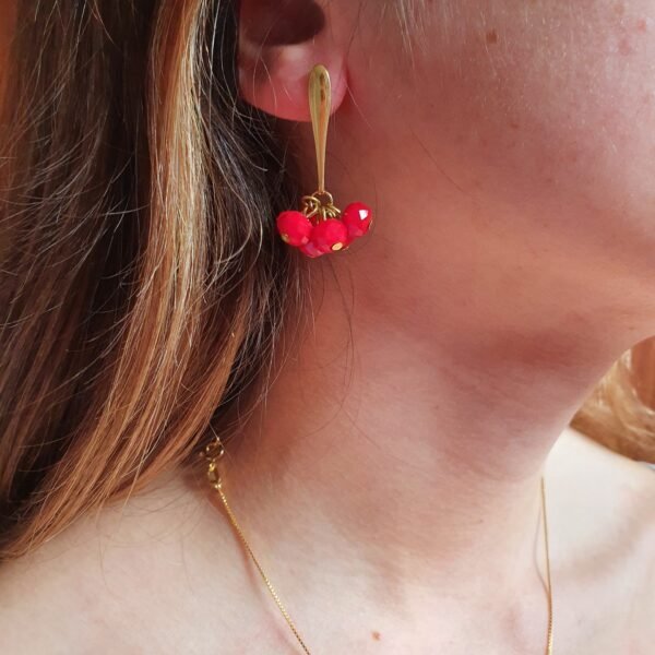 Juego Goldfilled & Cristales