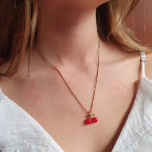 Juego Acero Cereza