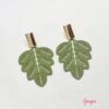 Aretes Hoja