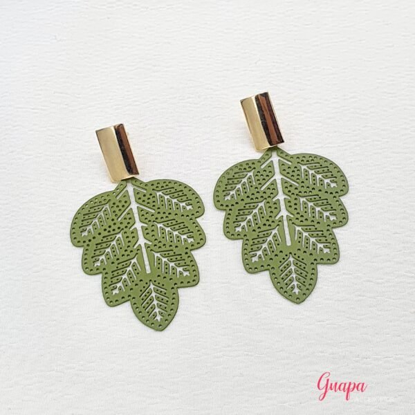 Aretes Hoja