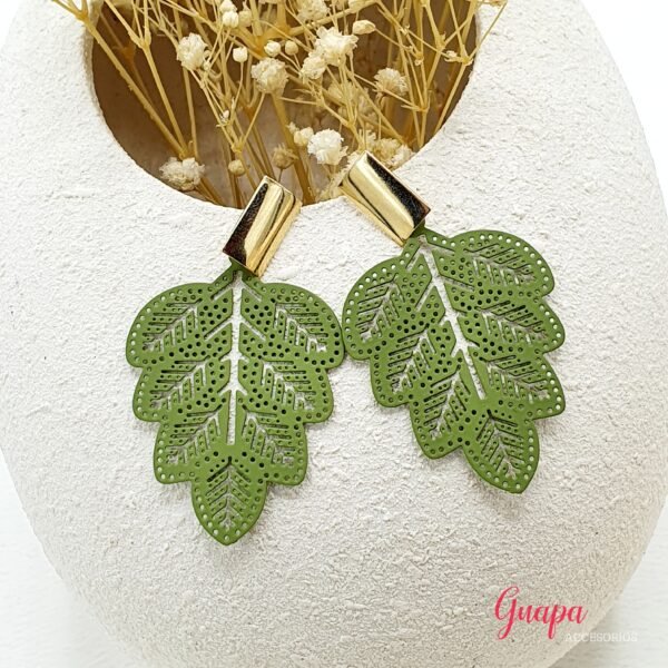 Aretes Hoja