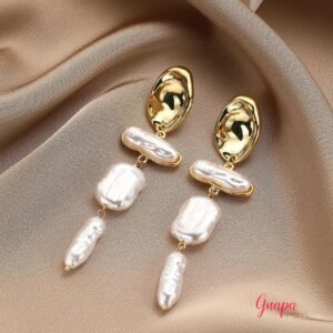 Aretes Perla Sintética