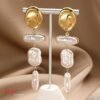 Aretes Perla Sintética