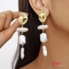 Aretes Perla Sintética