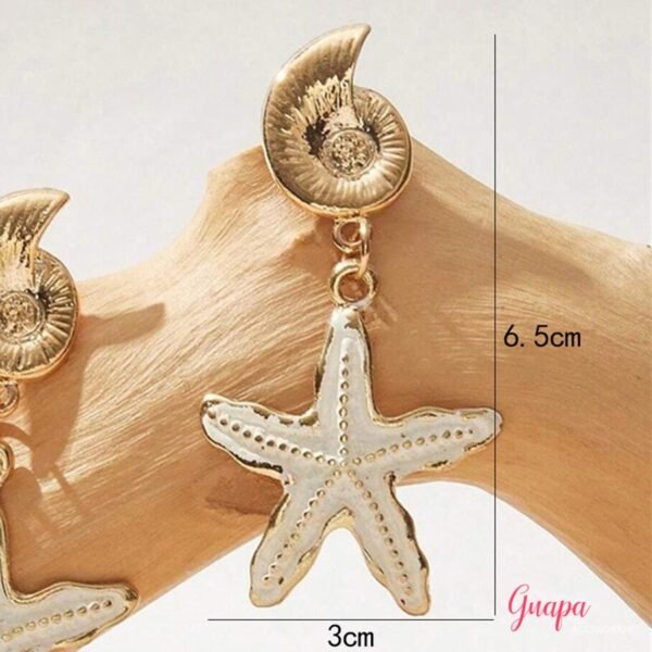 Aretes Estrella de Mar & Playa