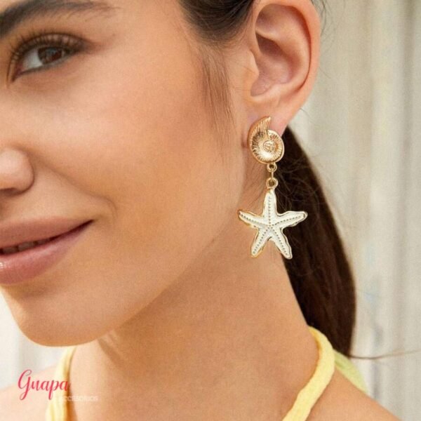 Aretes Estrella de Mar & Playa